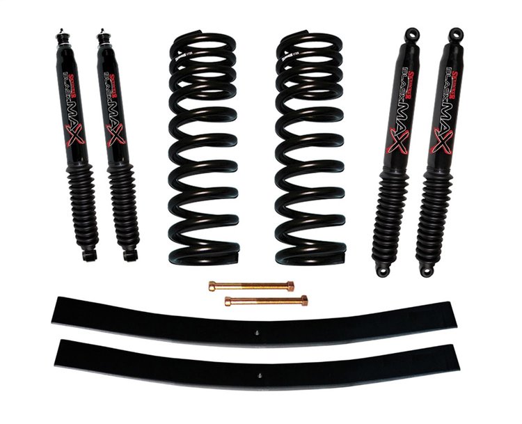 2 in. Suspension Lift Kit for 1969-1972 F-150 with Black MAX Shocks 172EPK-B