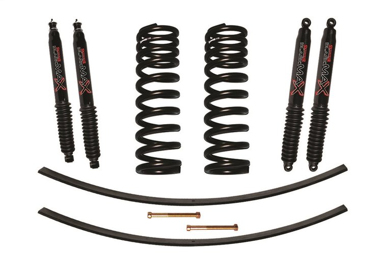 2 in. Suspension Lift Kit for 1973-1979 F-150 with Black MAX Shocks 172PK-B