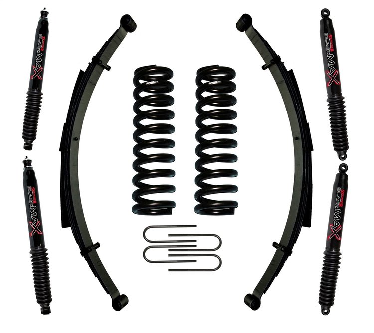Suspension Lift Kit for 1978-1979 with Black MAX Shocks 174BKS-B