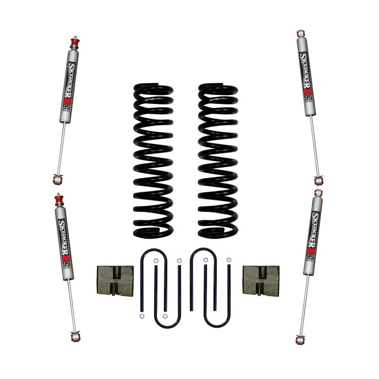 Suspension Lift Kit for 1966-1977 with M95 Monotube Shocks 174EBK-M