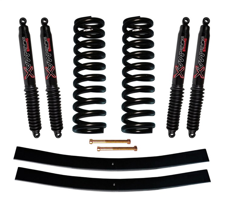 Suspension Lift Kit for 1966-1972 with Black MAX Shocks 174EPK-B
