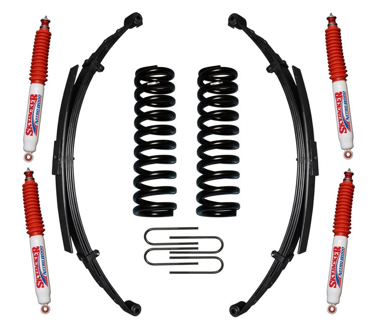 Suspension Lift Kit for 1973-1979 F-150 with Nitro Shocks 174PKS-N