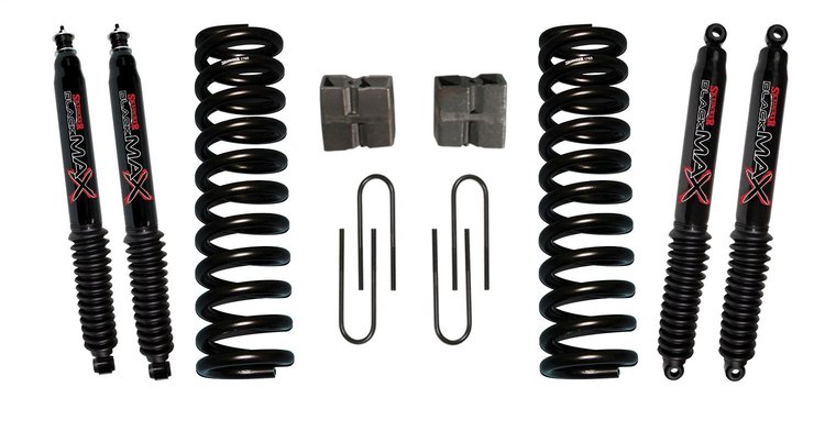 6 in. Suspension Lift Kit for 1978-1979 Bronco with Black MAX Shocks 176BK-B