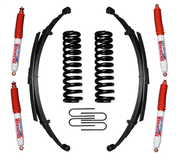 7 in. Suspension Lift Kit for 1966-1977 Bronco with Hydro Shocks 176EBKS-H
