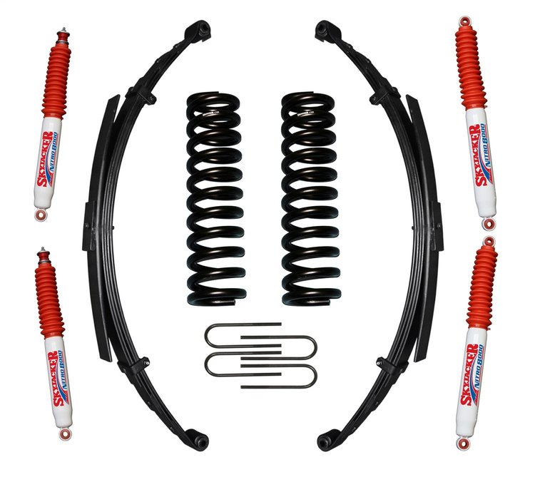 7 in. Suspension Lift Kit for 1966-1977 Bronco with Nitro Shocks 176EBKS-N