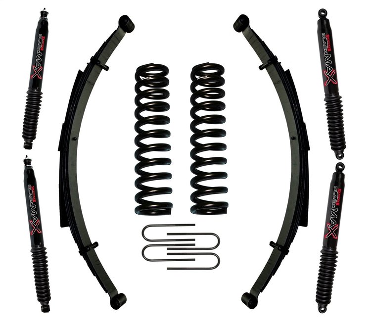 Suspension Lift Kit for 1978-1979 with Black MAX Shocks 179BKS-B