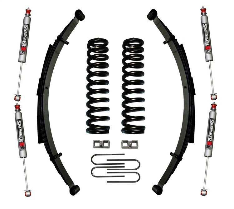 9 in. Suspension Lift Kit for 1973-1979 F-150 with M95 Monotube Shocks 179PKS-M