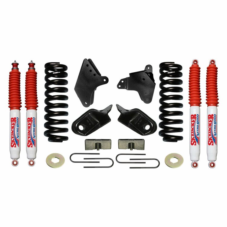 4 in. Suspension Lift Kit for 1980-1996 F-250 with Nitro Shocks 184F2K-N