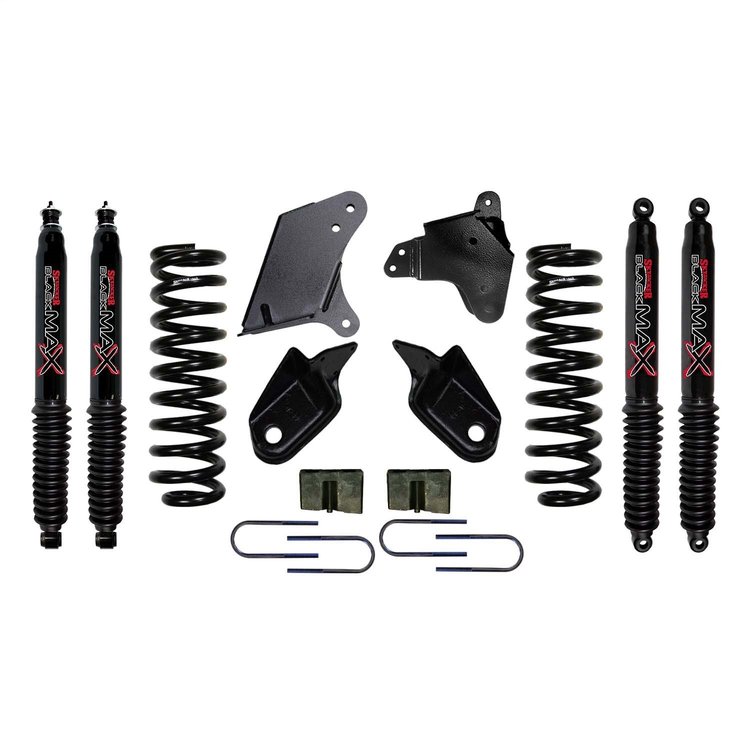 4 in. Suspension Lift Kit for 1980-1996 F-150 with Black MAX Shocks 184P2K-B