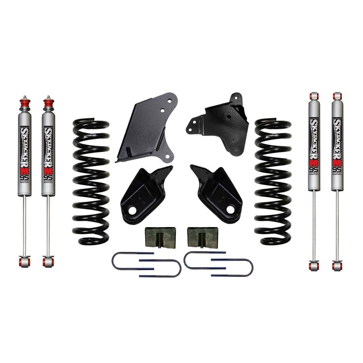 4 in. Suspension Lift Kit for 1980-1996 F-150 with M95 Monotube Shocks 184P2K-M