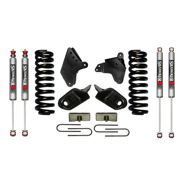 4 in. Suspension Lift Kit for 1980-1996 F-150 with M95 Monotube Shocks 184PK-M