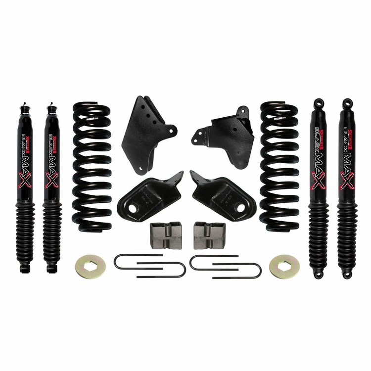 6 in. Suspension Lift Kit for 1980-1996 F-250 with Black MAX Shocks 186F2K-B