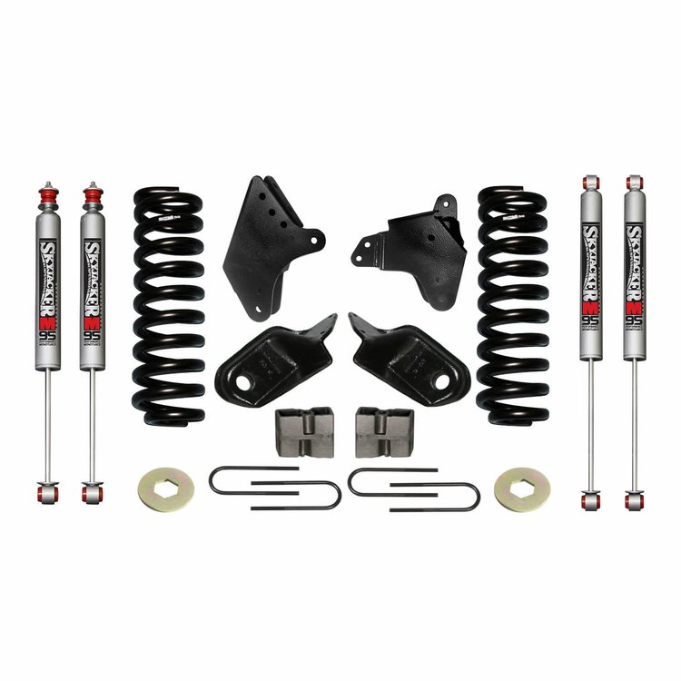 6 in. Suspension Lift Kit for 1980-1996 F-250 with M95 Monotube Shocks 186F2K-M