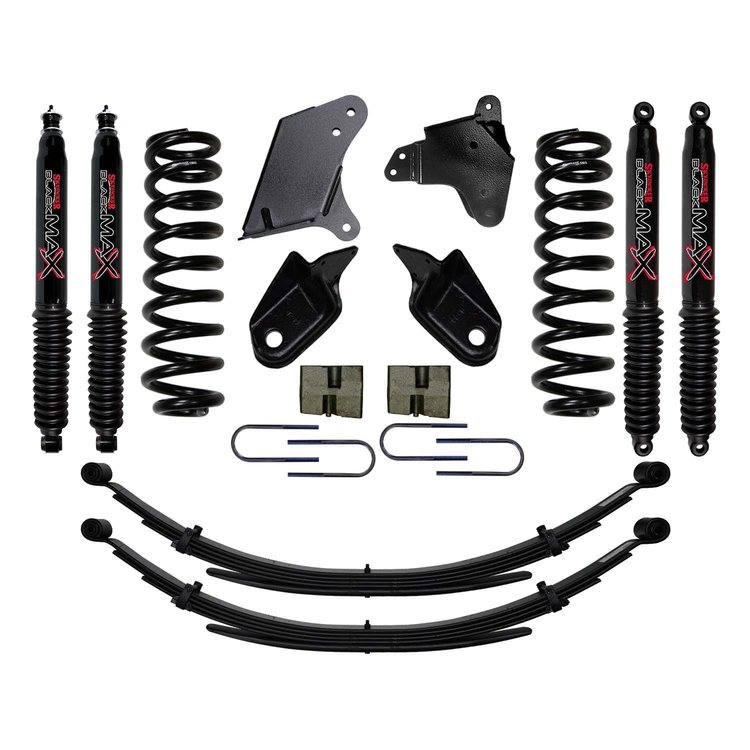 6 in. Suspension Lift Kit for 1980-1996 F-150 with Black MAX Shocks 186P2KS-B