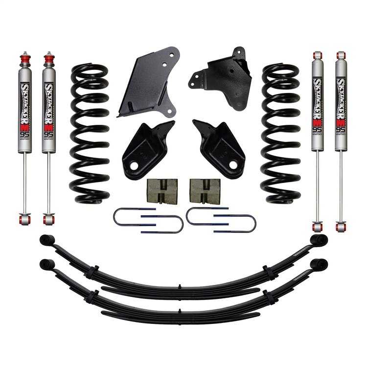 6 in. Suspension Lift Kit for 1980-1996 F-150 with M95 Monotube Shocks 186P2KS-M
