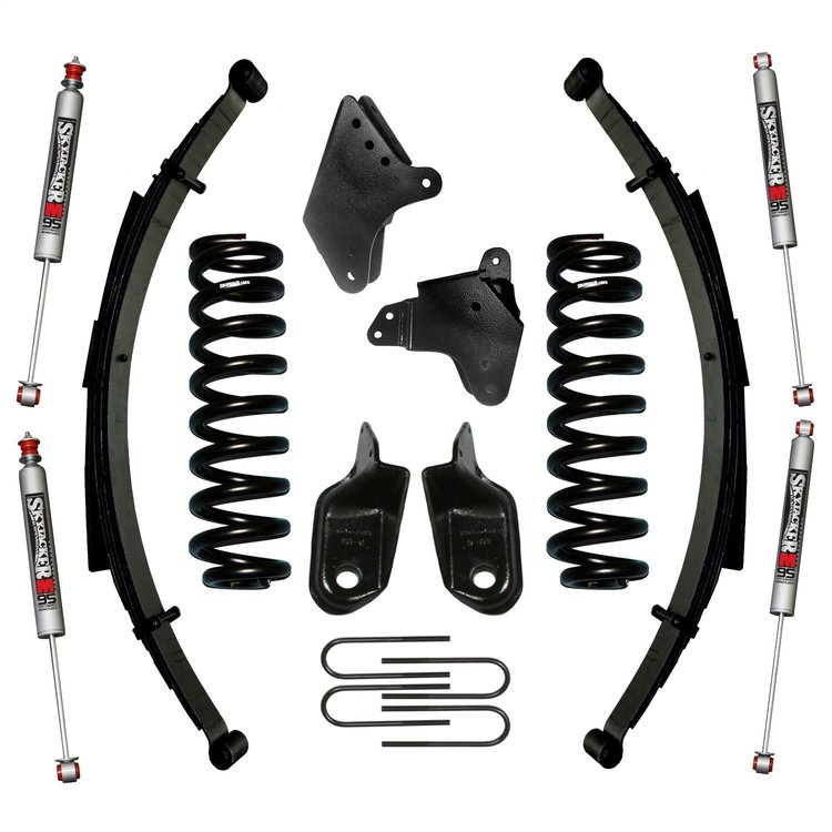 6 in. Suspension Lift Kit for 1980-1996 F-150 with M95 Monotube Shocks 186PKS-M