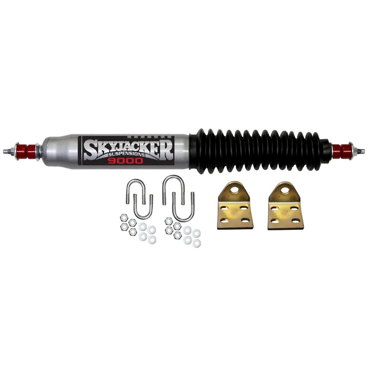 Jeep Silver Single Stabilizer Kit 1997-2006 Jeep Wrangler TJ Rubicon/Unlimited 4WD