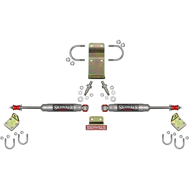 Jeep Silver Dual Stabilizer Kit 2007-13 Wrangler JK