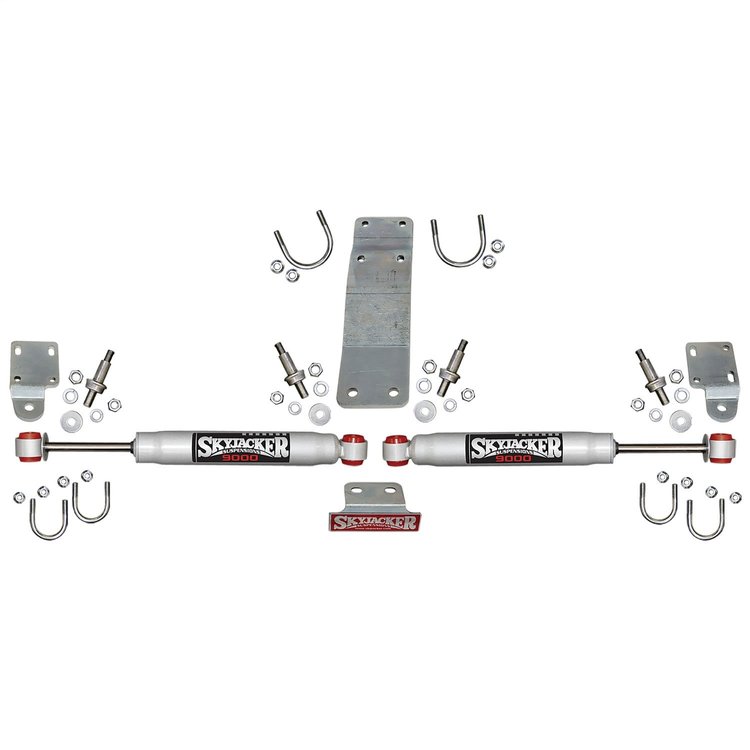 Jeep Silver Dual Stabilizer Kit 2007-17 Wrangler JK