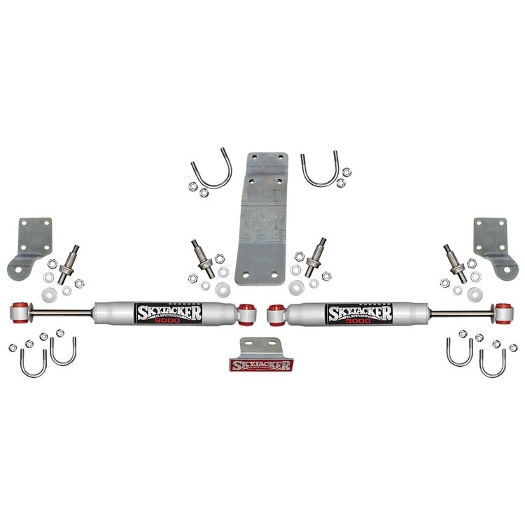 Jeep Silver Dual Stabilizer Kit 2007-17 Wrangler JK
