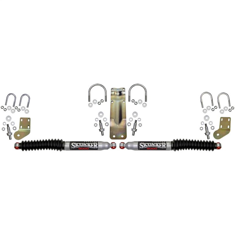 Dodge Silver Dual Stabilizer Kit 1998-2001 Ram 1500 Pickup