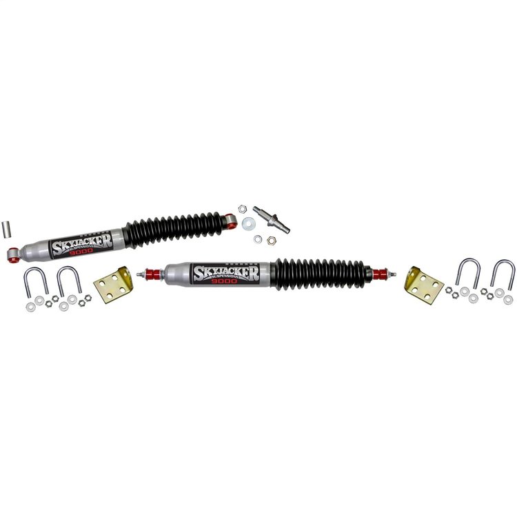 Jeep Silver Dual Stabilizer Kit 1997-2006 Jeep Wrangler TJ Rubicon/Unlimited 4WD