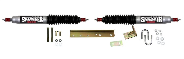 Ford Silver Dual Stabilizer Kit 1983-90 Bronco II 4WD