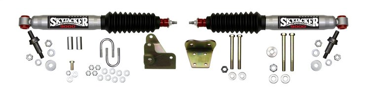 Ford Silver Dual Stabilizer Kit 1997-03 F-150 Pickup 4WD with 6" Lift
