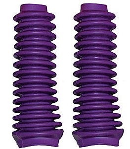Shock Boots with Ties Purple