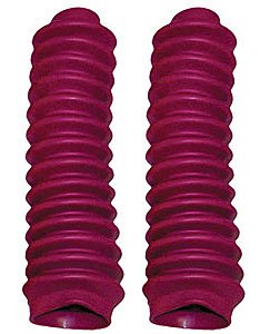 Shock Boots with Ties Raspberry