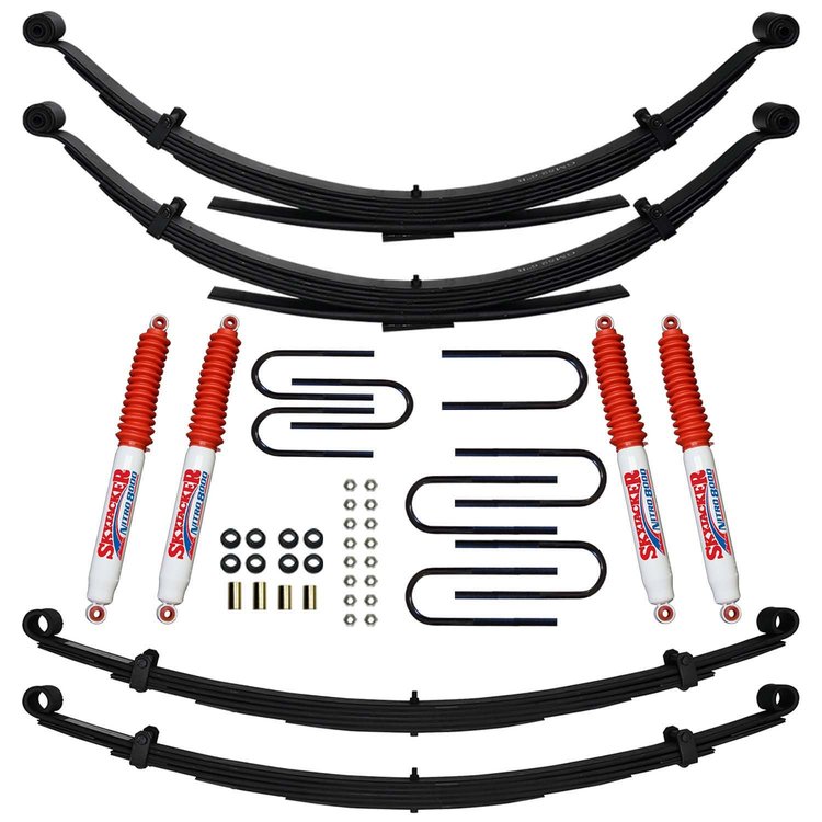 4 in. Suspension Lift Kit with Nitro Shocks C140AKSS8-N