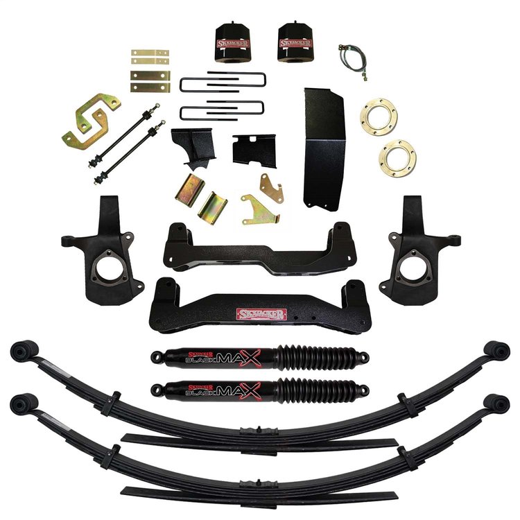 Suspension Lift Kit with Black MAX Shocks C14660PKS-B
