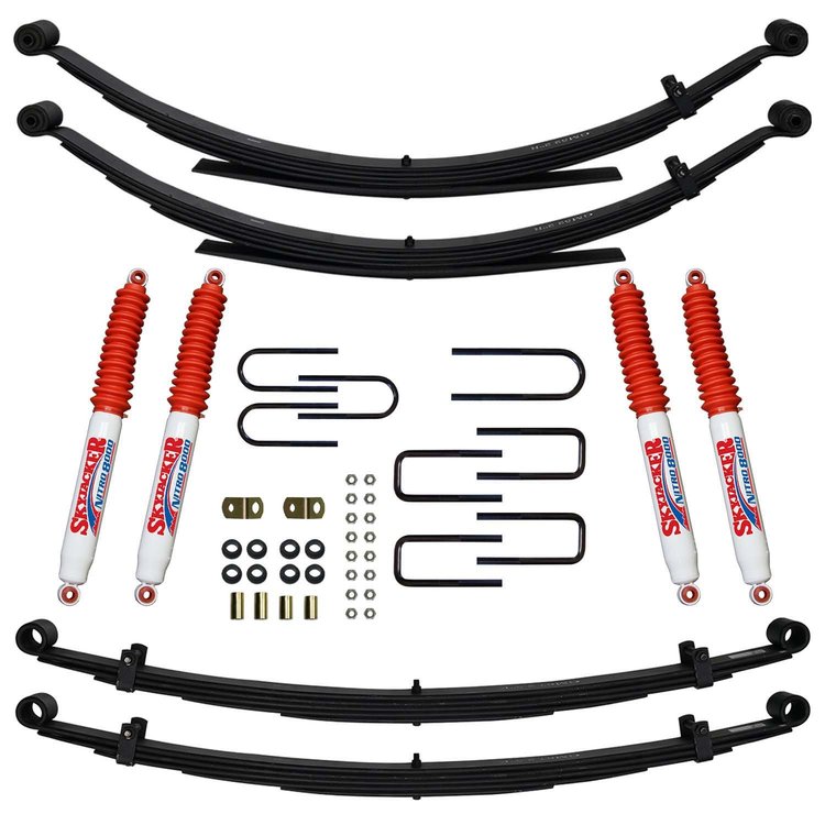 5 in. Suspension Lift Kit for 1969-1972 GM with Nitro Shocks C225AKS-N