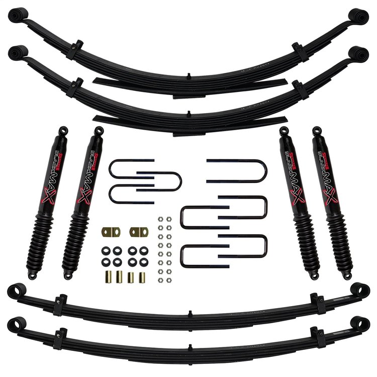 5 in. Suspension Lift Kit for 1969-1972 Suburban with Black MAX Shocks C225AKSS-B