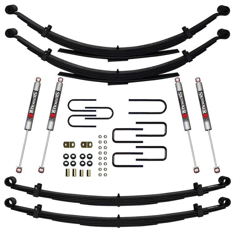 5 in. Suspension Lift Kit for 1969-1972 Suburban with M95 Monotube Shocks C225AKSS-M