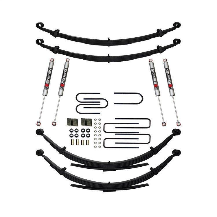 4 in. Suspension Lift Kit for 1968-1972 Blazer Jimmy with M95 Monotube Shocks C240AJKS-M