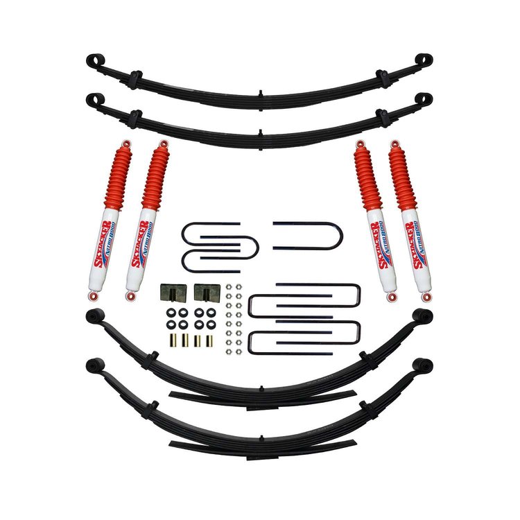 4 in. Suspension Lift Kit for 1969-1972 Blazer Jimmy with Nitro Shocks C240AJKS-N