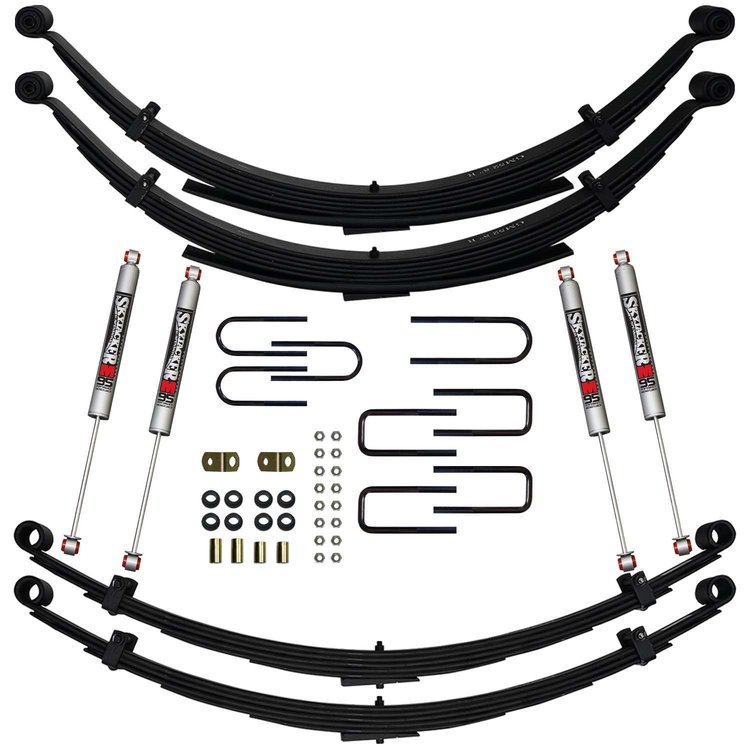 6 in. Suspension Lift Kit for 1969-1972 Blazer Jimmy with M95 Monotube Shocks C260AJKS-M