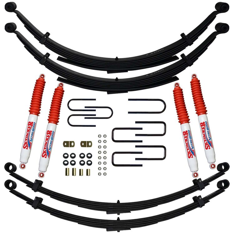 6 in. Suspension Lift Kit for 1969-1972 Blazer Jimmy with Nitro Shocks C260AJKS-N