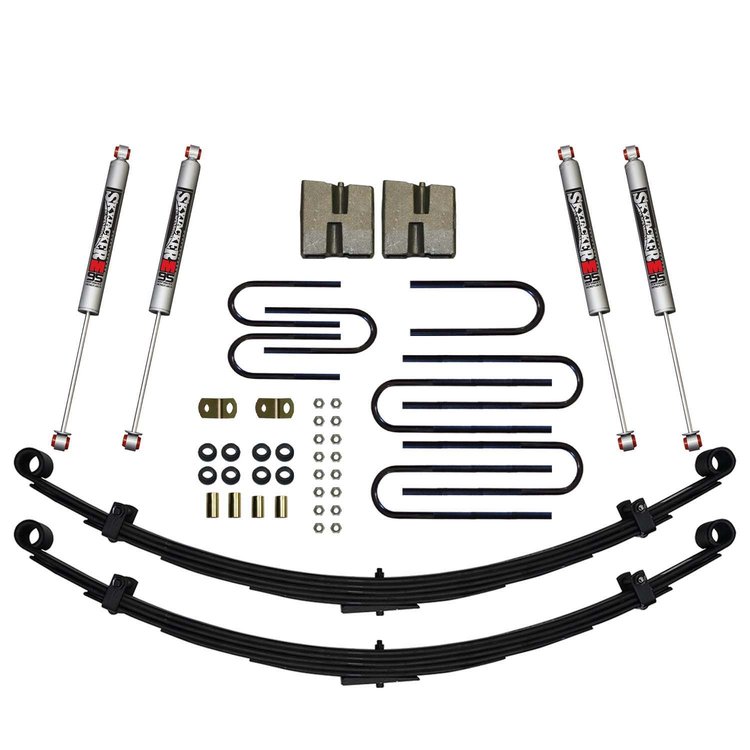 6 in. Suspension Lift Kit for 1967-1972 GM with M95 Monotube Shocks C260AK-M