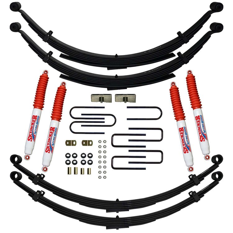8 in. Suspension Lift Kit for 1969-1972 Suburban with Nitro Shocks C280AKSS-N