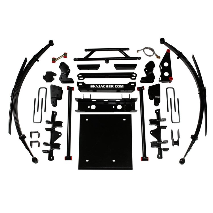 Suspension Lift Kit for 1988-1992 with Black MAX Shocks C4626KS-B