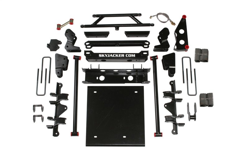 Suspension Lift Kit for 1993-Up GM with Black MAX Shocks C4636K-B