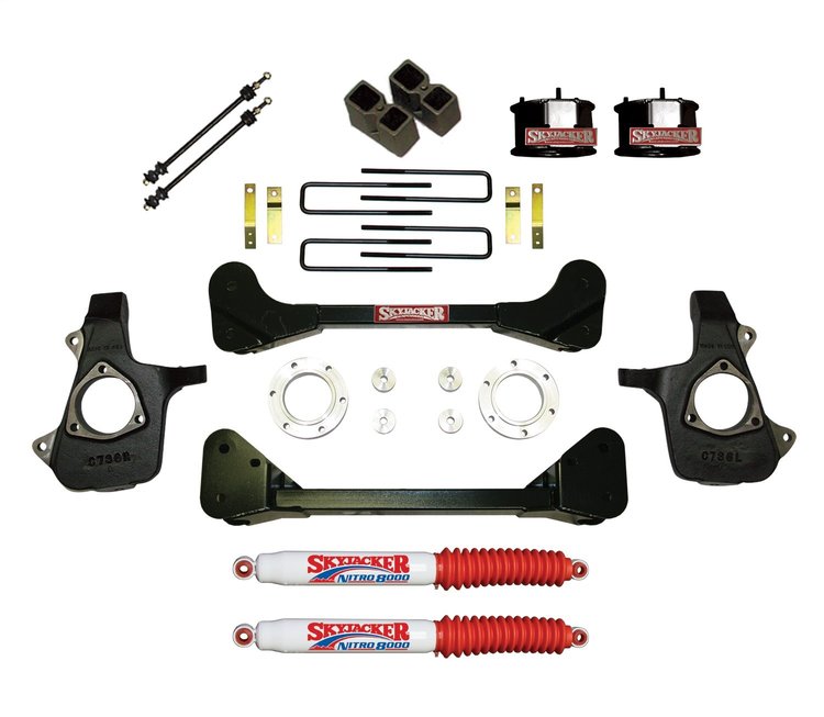 4 in. Suspension Lift Kit for 2007-2013 with Nitro Shocks C7360PK-N