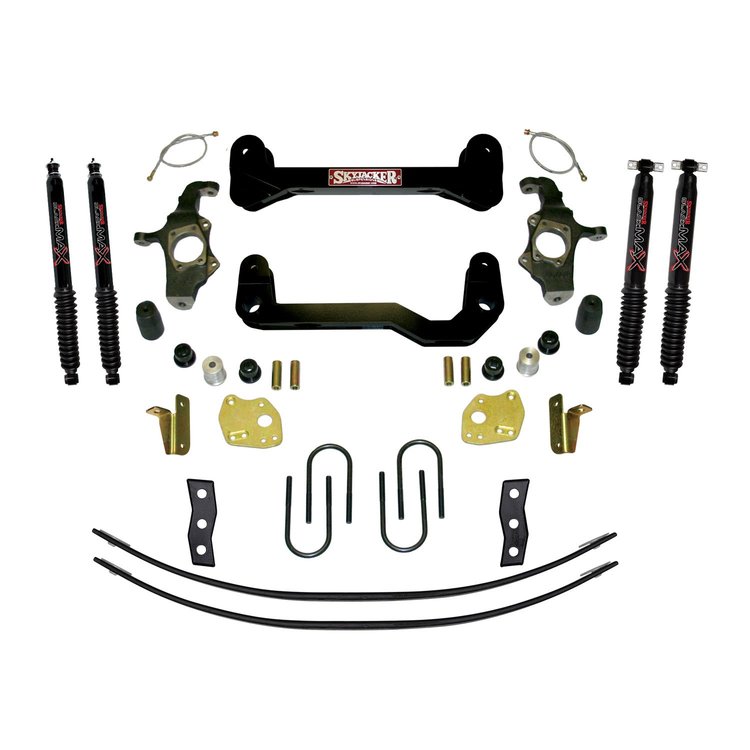 4 in. Suspension Lift Kit for 2004-2012 with Black MAX Shocks CC409K-B