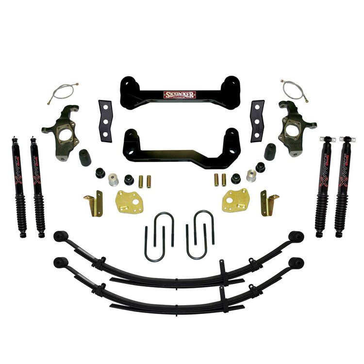 4 in. Suspension Lift Kit for 2004-2012 with Black MAX Shocks CC409KS-B