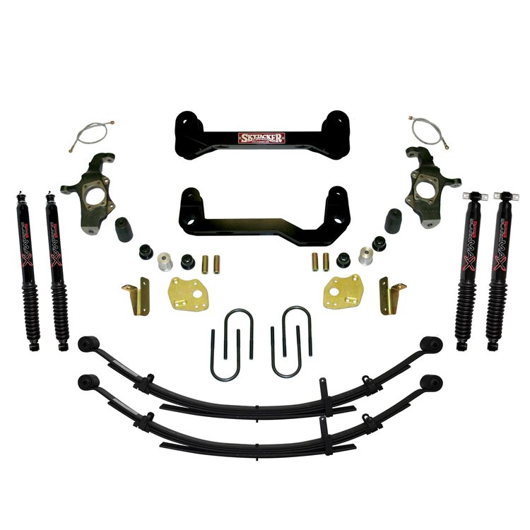 4 in. Suspension Lift Kit for 2004-2012 with Black MAX Shocks CC429KS-B