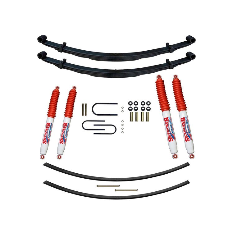 1 in. Suspension Lift Kit with Nitro Shocks D100CDK-N