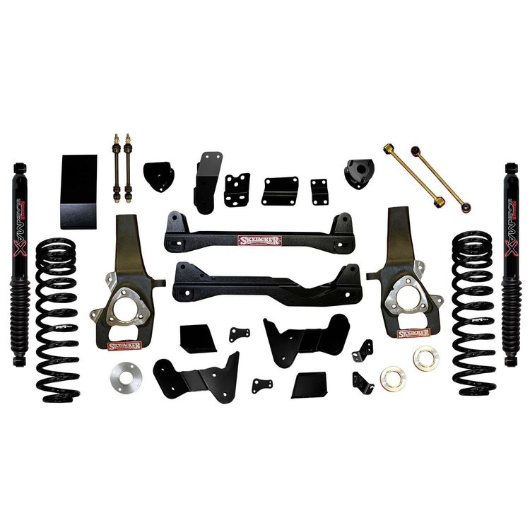 6 in. Suspension Lift Kit for Ram with Black MAX Shocks D1460SSK-B