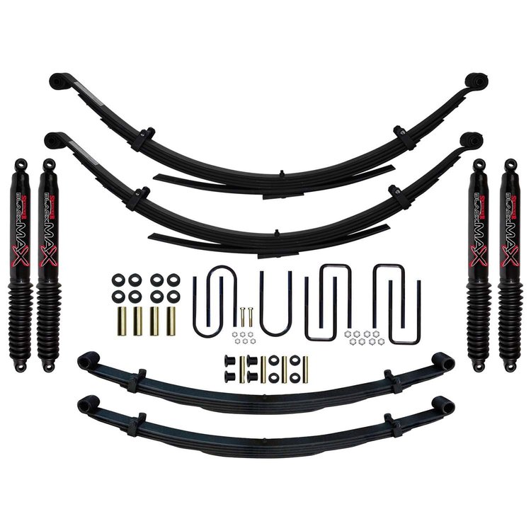 1 in. Suspension Lift Kit with Black MAX Shocks D192CDKS-B